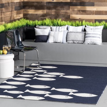 nuLOOM Hand-Hooked Vivienne Indoor/Outdoor Area Rug - Walmart.com