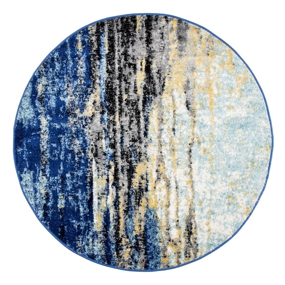 nuLOOM Waterfall Vintage Abstract Area Rug, 10', Blue