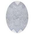 thumbnail image 1 of nuLOOM Wavy Chevron Indoor/Outdoor Area Rug, 5' x 8', Blue, 1 of 2