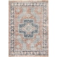thumbnail image 1 of nuLOOM Westlyn Faded Medallion Area Rug, 5' 3" x 7' 3", Rust, 1 of 1