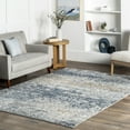 thumbnail image 1 of nuLOOM Wilde Abstract Distressed Area Rug, 12' x 15', Wilde Blue, 1 of 6