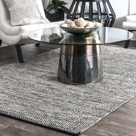 nuLOOM Wisniewski Hand Woven Accent Rug, 2' x 3', Gray