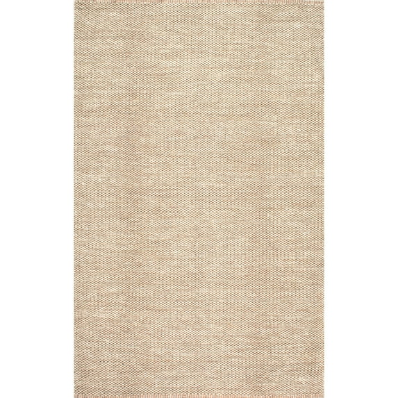 nuLOOM Wisniewski Hand Woven Area Rug, 4' x 6', Beige