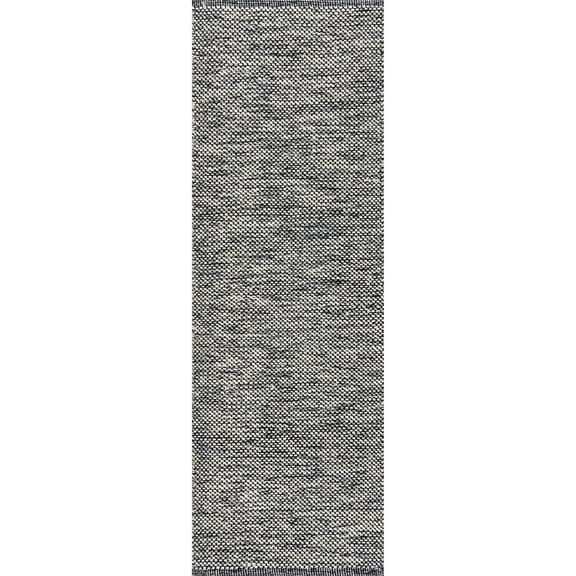 nuLOOM Wisniewski Hand Woven Runner Rug, 2' 6" x 6', Gray