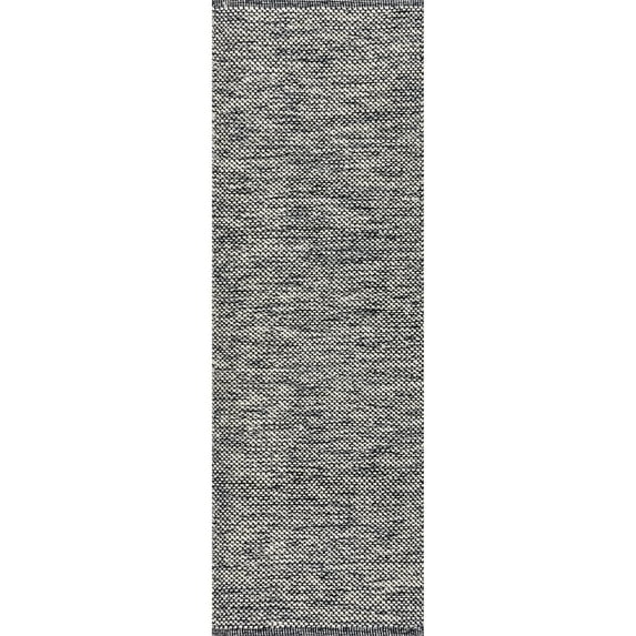 nuLOOM Wisniewski Hand Woven Runner Rug, 2' 6" x 8', Gray