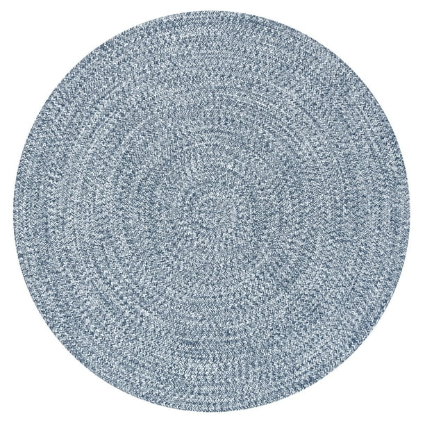 nuLOOM Wynn Braided Indoor/Outdoor Area Rug, 7' 6" x 9' 6" Oval, Light