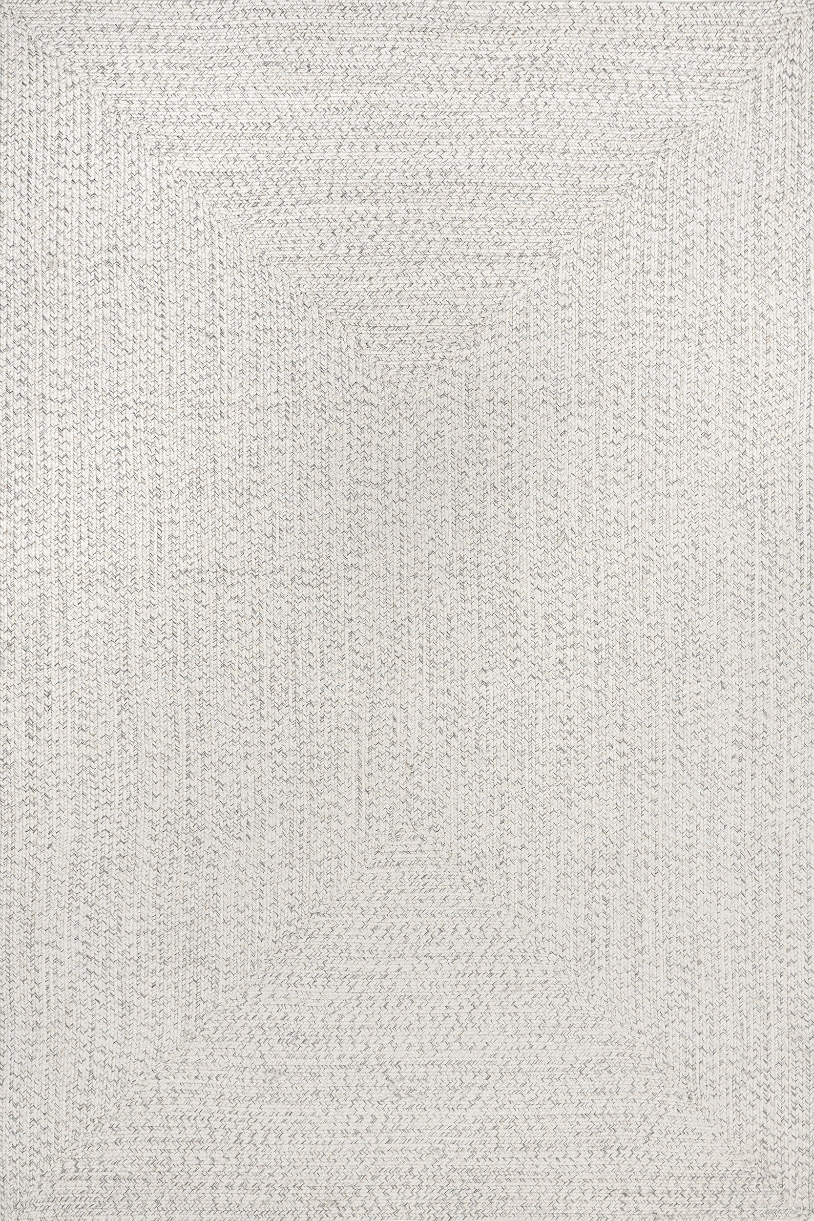 nuLOOM Wynn Braided Indoor/Outdoor Area Rug, 7' 6" x 9' 6", Ivory