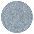 thumbnail image 1 of nuLOOM Wynn Braided Indoor/Outdoor Navy 7' 6" x 9' 6" Casual Oval Rug, 1 of 4