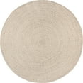 thumbnail image 1 of nuLOOM Wynn Braided Indoor/Outdoor Tan 4' Casual Round Rug, 1 of 5