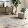 thumbnail image 1 of nuLOOM Yadira Geometric Machine Washable Area Rug, 7' 10" x 10', Beige, 1 of 9