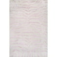 thumbnail image 1 of nuLOOM Zebra Hand Tufted Plush Wool Area Rug, 9' x 12', Pink, 1 of 2