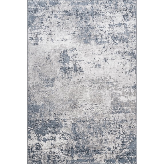 nuLOOM Zoe Faded Abstract Area Rug, 6' 7" x 9', Blue