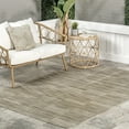 thumbnail image 1 of nuLOOM Zya Geometric Indoor/Outdoor Machine Washable Area Rug, 6' 7" x 9' 4", Zya Beige, 1 of 9