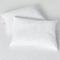 thumbnail image 1 of nue by Novaform Gel Memory Foam Micro-Cushion Pillows, Queen Size, Fresh & Cool Washable, White, 2 Pack, 1 of 6