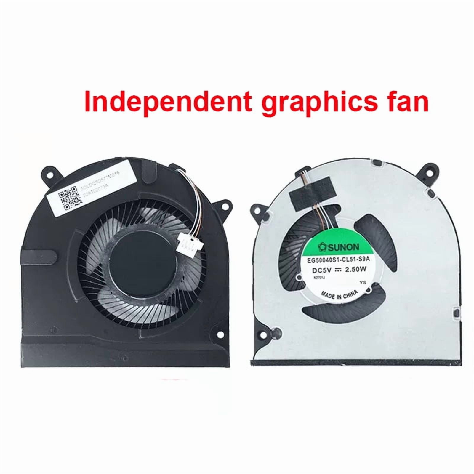 nuine Laptop Cooler CPU GPU Cooling Fan For  15-EG EH TPN-Q245 Q246 M20333-001 M14818