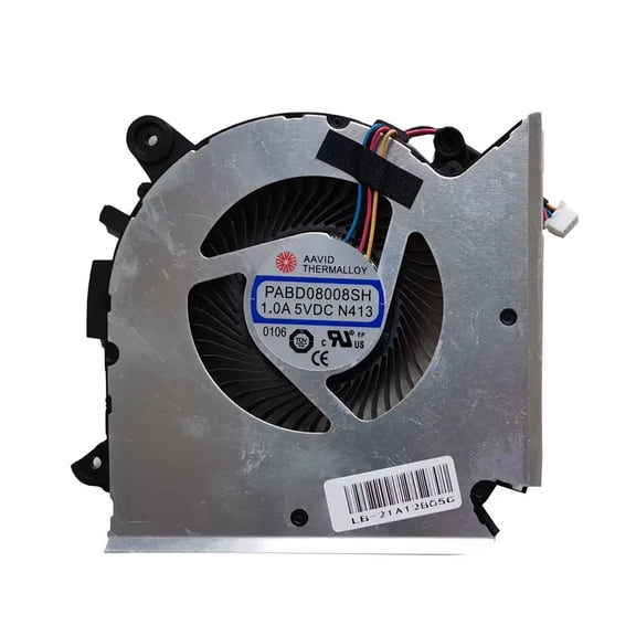 nuine Laptop Cooler CPU GPU Cooling Fan For MSI GF63 MS-16R1 16R2 16R3 16R4 16R5