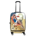 thumbnail image 1 of Nuki 013020 Front Accessible Luggage Lightweight Spinner, Sailor Pin Up - 20 in., 1 of 1