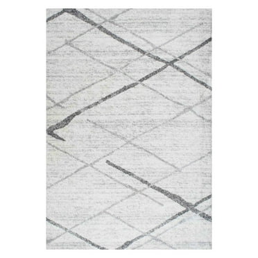 nuloom contemporary thigpen area rug, 5' x 8', grey