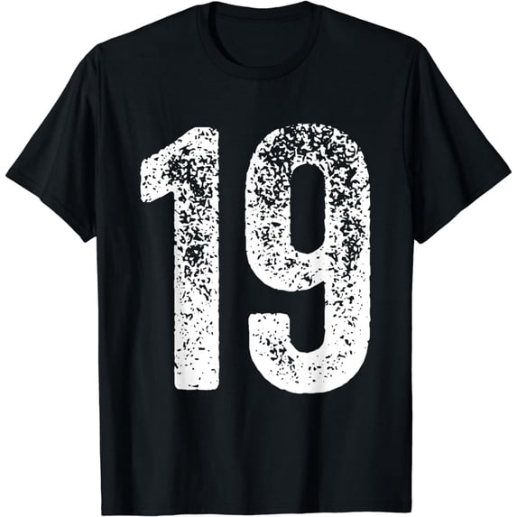 number 19 nineteen t tee T-Shirt