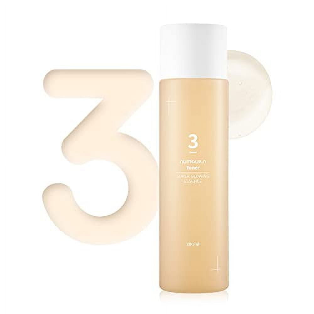 Numbuzin No3 Super Glowing Essence Toner Fermented Ingredients