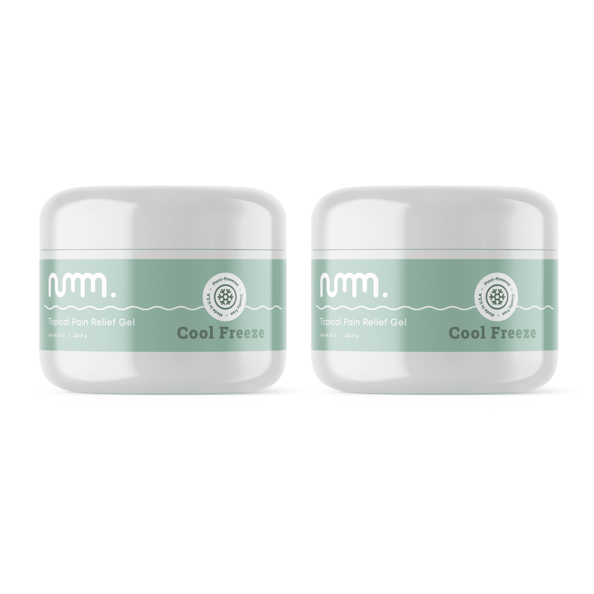 numm. Instant Pain Relief Gel, Cool Freeze, 6% Menthol, Citrus