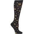 thumbnail image 1 of Nurse Mates Women's Calf Socks | 12-14 mmHg Compression | Jack-O-Lantern, 1 of 1