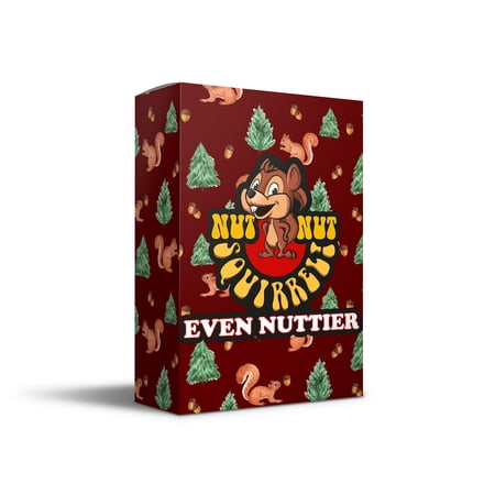 nut nut Squirrel! Even Nuttier - Exciting Risk and Reward Card Game for Kids and Families Ages 4+