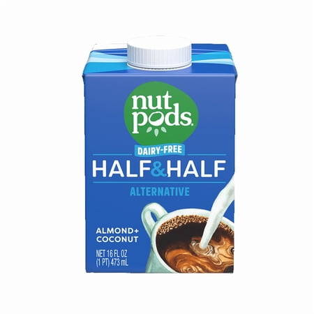 nutpods Dairy-Free Half and Half Alternative Almond Coconut Blend, 16 fl oz