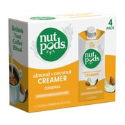 nutpods Original Unsweetened Dairy-Free Coffee Creamer 11.2oz 4-pack