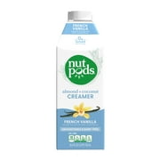 nutpods® Unsweetened Non Dairy French Vanilla made with Almonds and Coconuts Coffee Creamer