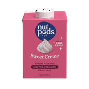 nutpods Sweet Creme Sweetened Dairy Free Shelf Stable Creamer, 16 oz