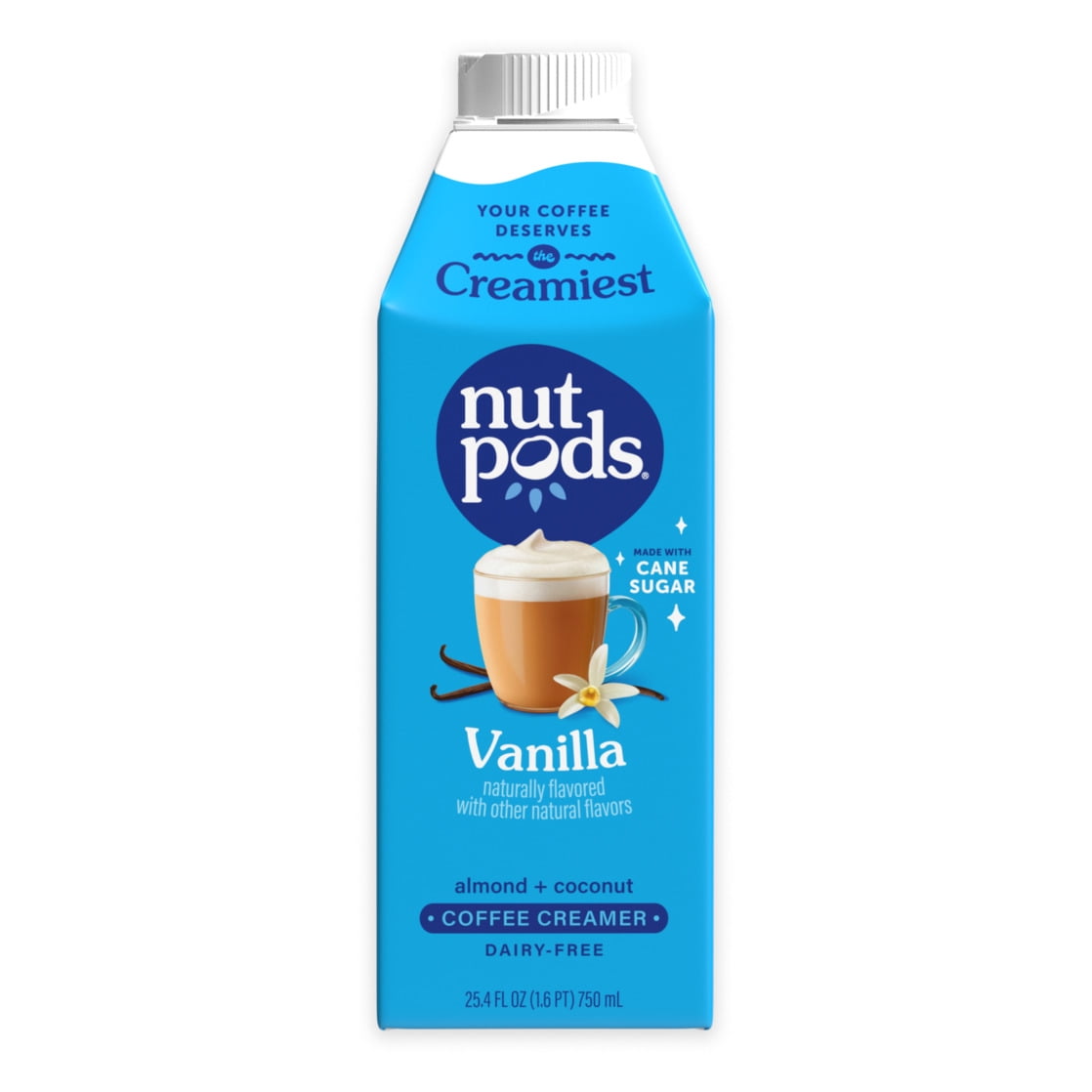 nutpods Non Dairy Vanilla Made with Almonds and Coconuts Coffee Creamer