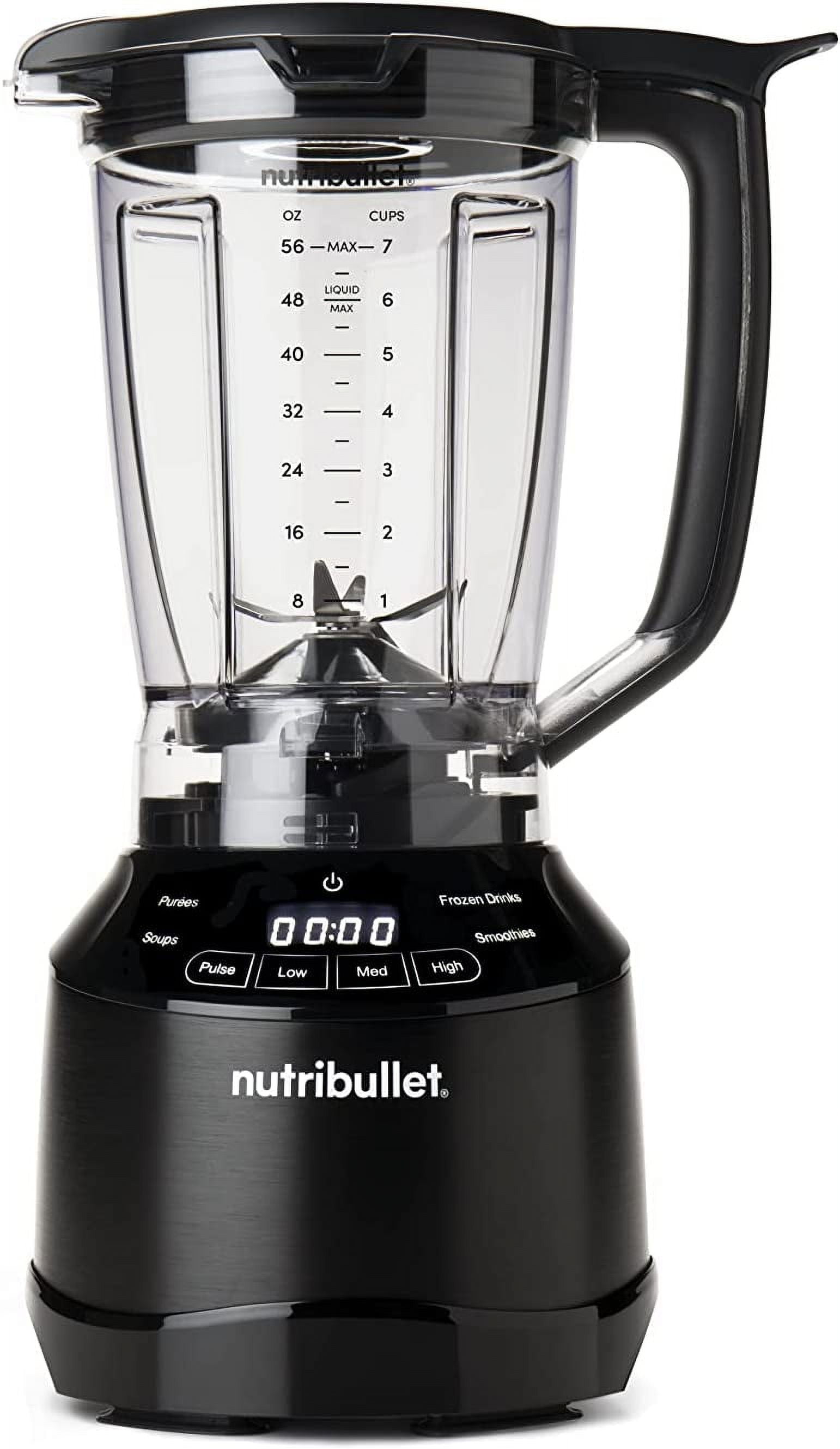 nutribullet 1400 W 56 oz 3-Speed Blender, Black