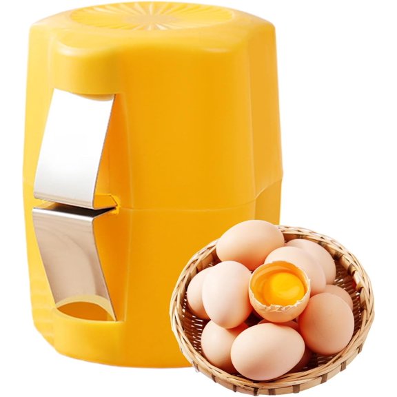 nuyezo Egg Opener Tool | Egg Shell Cutter,Stainless Steel Cracker Peeler Portable Device, Easy Shell Remover Gadget,for Baking Home Breakfast Prep