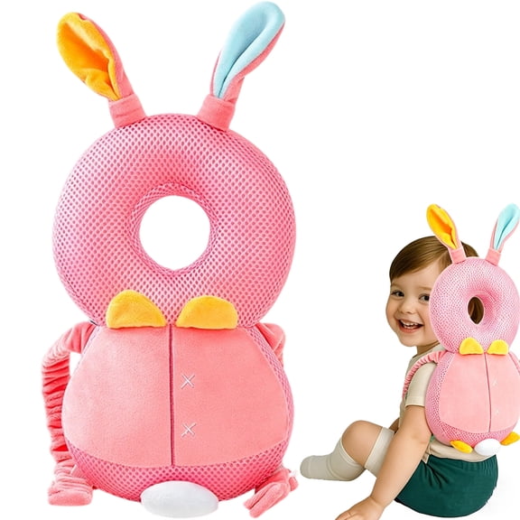 nuyezo Head Protection Backpack Toddler Adjustable Walking Head Protector for Falling Crawling and Walking