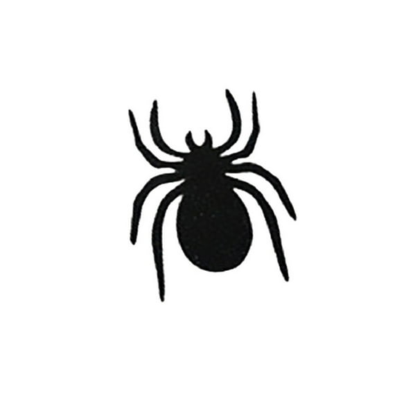 nvzhuang 10Pcs Halloween Wall Stickers Creative Removable Spiders/Bats Wall Decals for Home Office Party Decor