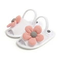thumbnail image 1 of nvzhuang Baby Girl's Sunflower Princess Sandals Infant Summer Soft Lightweight Prewalker Sandals, 1 of 10