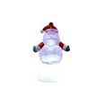 thumbnail image 1 of nvzhuang Christmas Light Up Snowman Figurines Santa Night Lights Christmas Desktop Ornament for Home Holiday Decor, 1 of 8