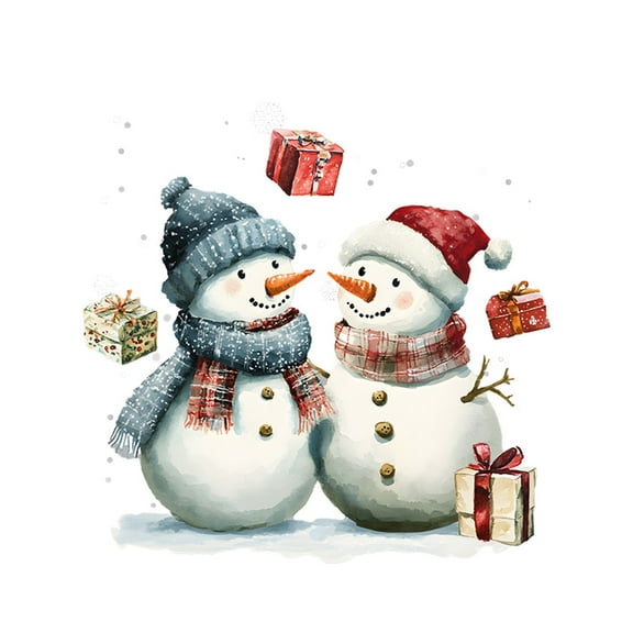 nvzhuang Christmas Window Clings Decal Stickers Snowman Wall Stickers Window Decals Home Holiday Decoration