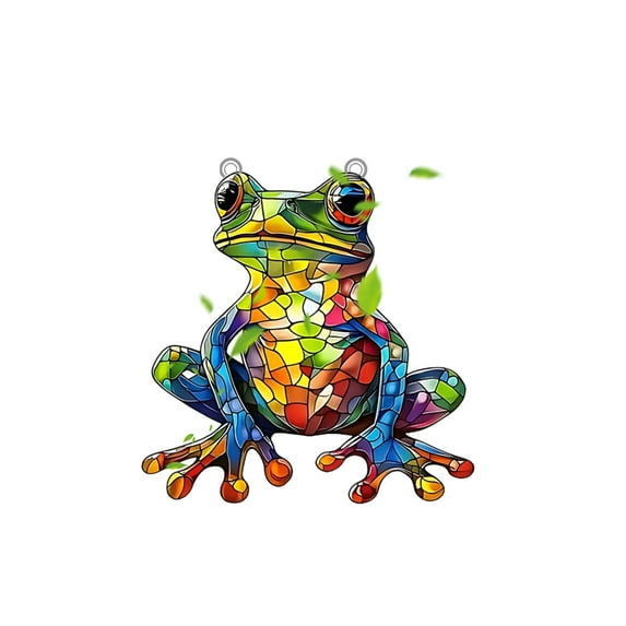 nvzhuang Crystal Apple Table Ornaments Acrylic Egg/Butterfly Pattern Decor Shelf Ornament for Home