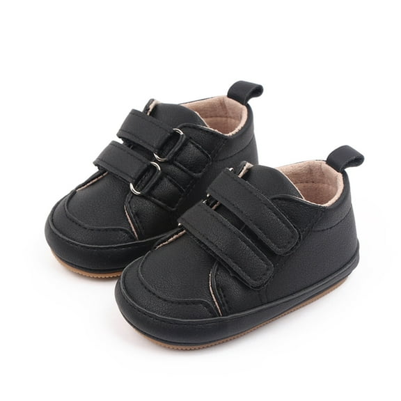 nvzhuang Infant Baby Boys Girls Moccasins Sneakers PU Leather Anti-Slip Sole Prewalker Shoes