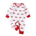 thumbnail image 1 of nvzhuang Infant Baby Cartoon Cars Jumpsuit, Crew Neck Long One-Piece Clothes, Long Sleeve Stitching Bodysuit, 1 of 8
