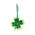 thumbnail image 1 of nvzhuang Irish Day Tree Tree Ornament Hanging Hats Shamrock Letters Gnomes Ornaments for Christmas Tree Party Home Decorations, 1 of 6