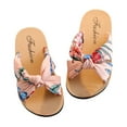 thumbnail image 1 of nvzhuang Kids Girls Slippers Non-slip Bohemian Toddler Slide Sandals Summer Beach Baby Shoes, 1 of 4