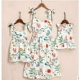 thumbnail image 1 of nvzhuang Mother  Daughter Family Matching Dress Floral Print Parent-Child Summer Mini Dress, 1 of 9