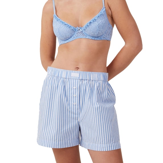 nvzhuang Women's Summer Shorts Elastic Waist Button Decor Loose Short Pants with Back Pocket