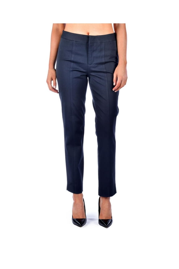women's bi-stretch ankle pant, oxford blue 6