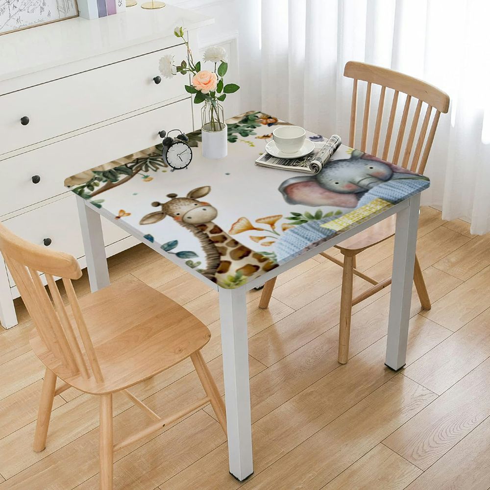 nygtbtfer Baby Shower Decorations Tablecloths Cute Table Cover Theme