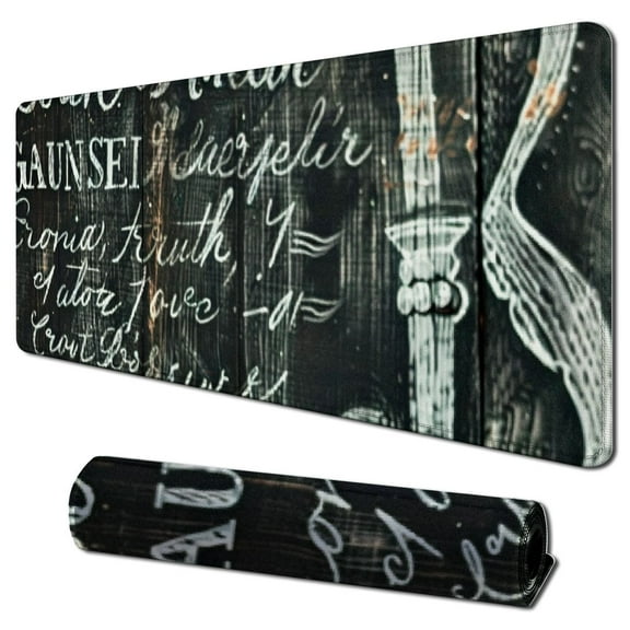 nygtbtfer Bible Verse Mouse Pad, for I Know The Plans I Have for You Declares The Inspirational Quote Mouse Pads 31.5x11.8 in