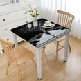 thumbnail image 1 of nygtbtfer Black White Music Note  Tablecloth, Washable Home Decor Tablecloth Holiday Party Farmhouse Decor Table Cover,Elastic Edge, 1 of 7